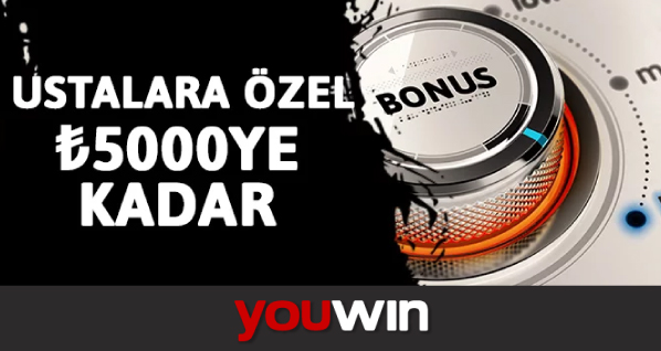 Youwin Ustalara Özel Bonus